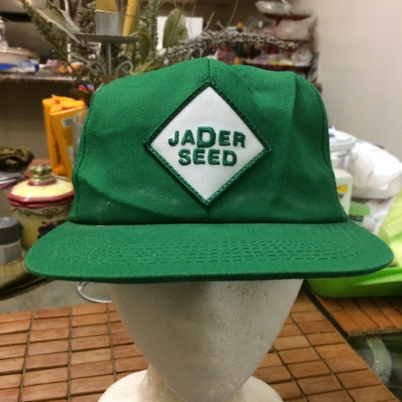Vintage Jader Seed Trucker Snapback Hat 1990s 