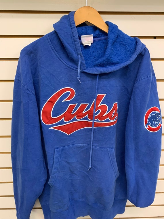 Vintage Chicago cubs hoodie size large 1990s 1980s