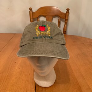 Vintage New York Trucker Snapback hat 1990s 80s R1