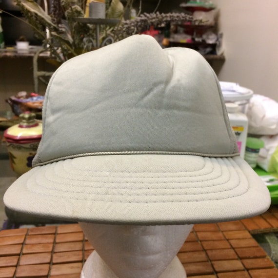 Vintage Blank Snapback Hat 1990s
