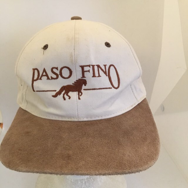 Vintage Paso Fino Strapback Hat Cap 