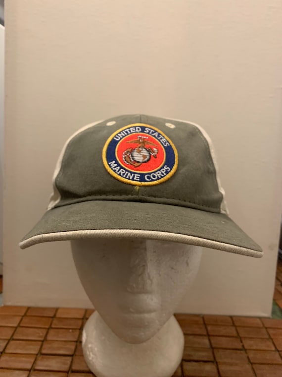 Vintage united states marine corps Trucker Snapbac