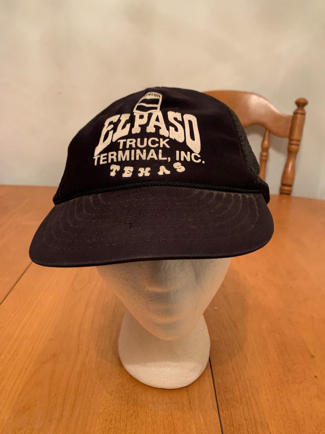 Vintage Trucker Hat Black Mesh Snapback Fred E. Prior &amp; Sons Excavating Guelph