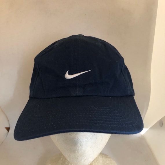 Vintage Nike Strapback Hat 1990s 80s 01 - image 2