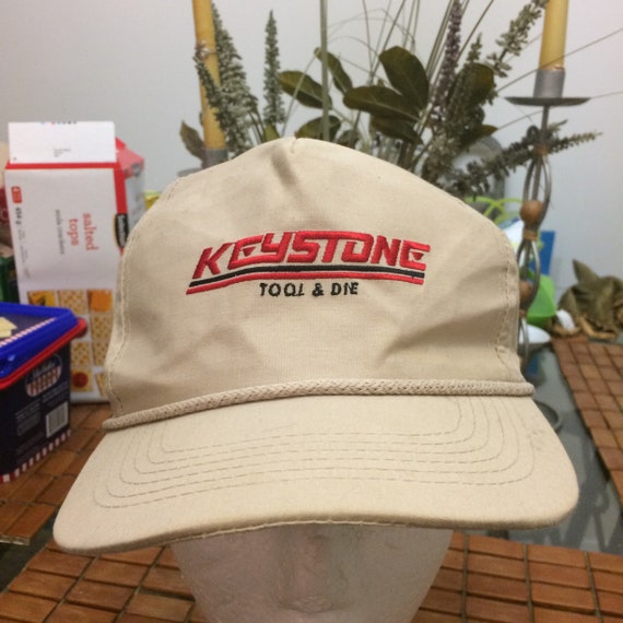 Vintage Keystone Trucker Snapback Hat 1990s - image 2
