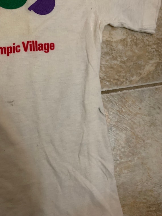 Vintage UCLA 1984 Olympic village T shirt size sm… - image 5