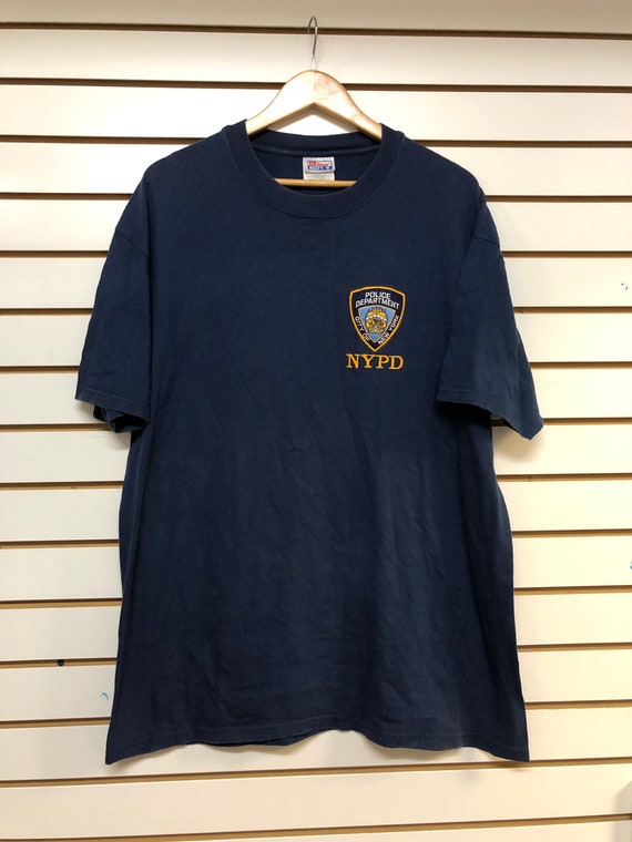 Vintage NYPD T shirt size XL 1990s 80s