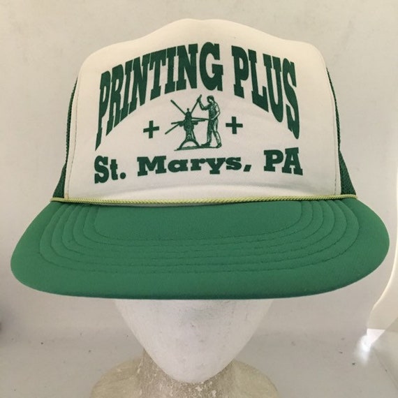 Vintage Printing Plus st Mary’s Trucker SnapBack … - image 1