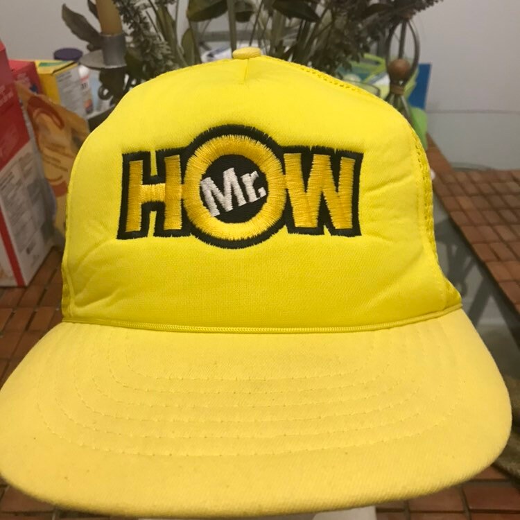 Vintage Mr How Trucker Snapback Hat 1990s | Etsy