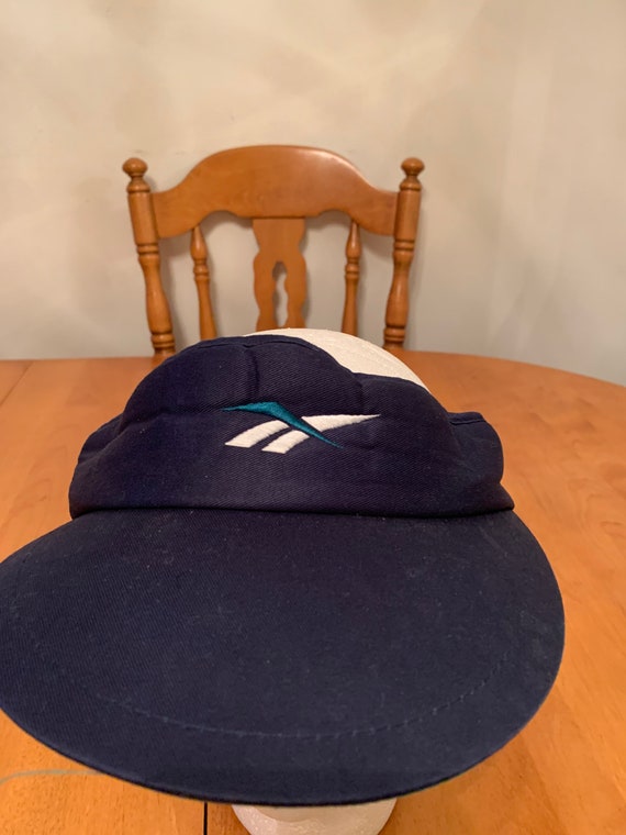 Vintage Reebok visor hat 1990s 80s R1 - image 2