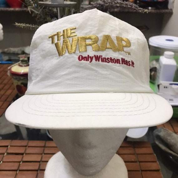 Vintage Winston Cigarette Trucker Snapback Hat 1990s