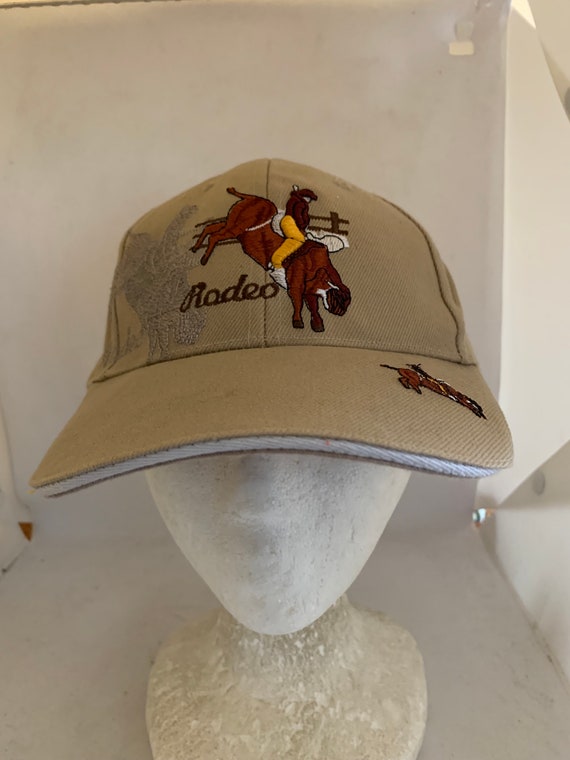 Vintage rodeo Strapback Hat 1990s 80s D12