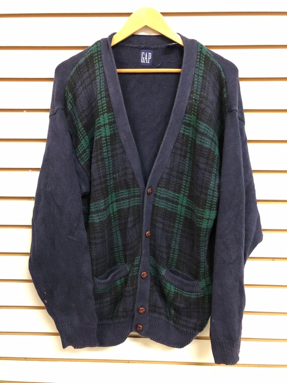 Vintage Gap Cardigan Sweater Size Largw 1990s 80s