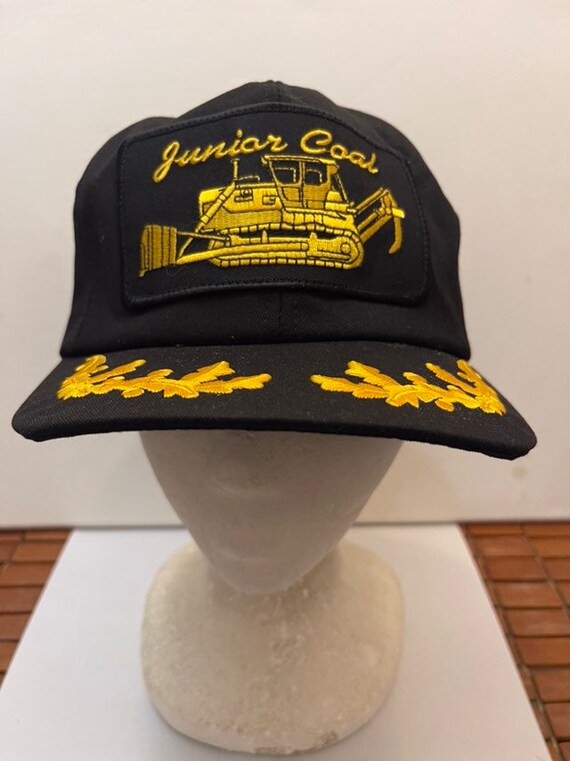 Vintage junior coal Trucker SnapBack Hat Adjustabl