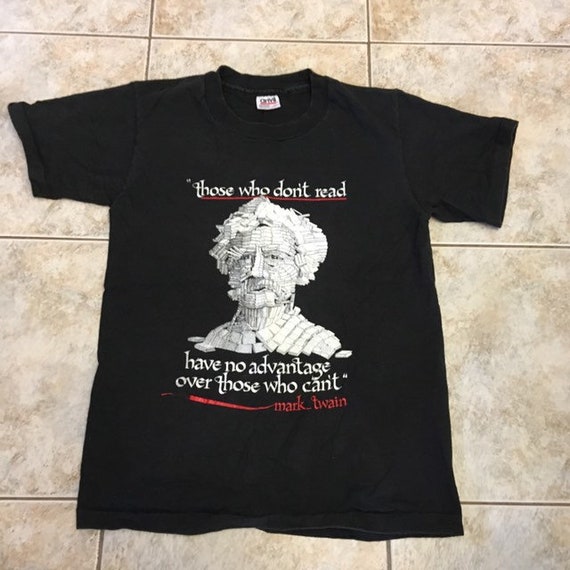 Goedaardig marketing stikstof Vintage Mark Twain T Shirt Size Medium 1990s 80s - Etsy