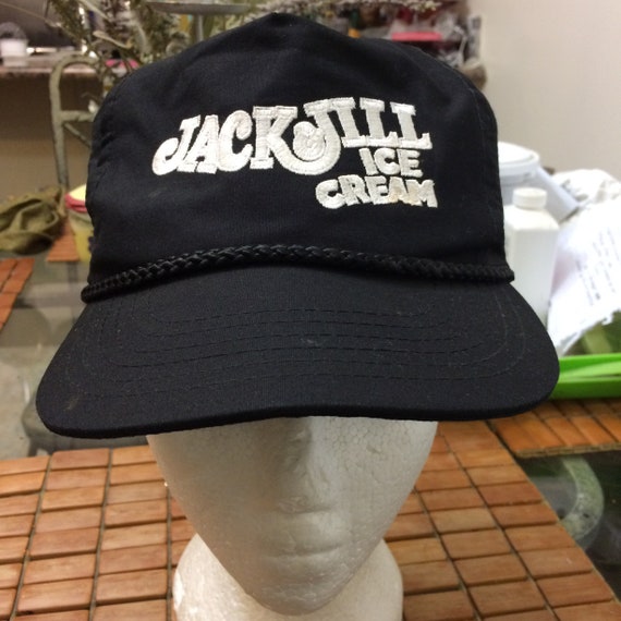 Vintage Jack and Jill ice Cream Trucker Snapback … - image 1