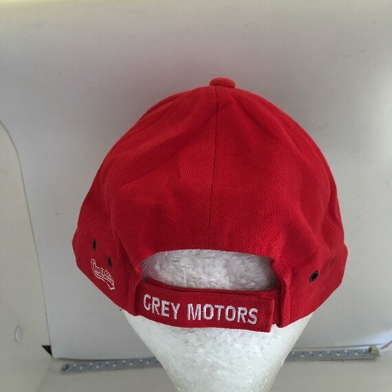 Vintage GM gray motors Strapback hat 1990s 80s ad… - image 3