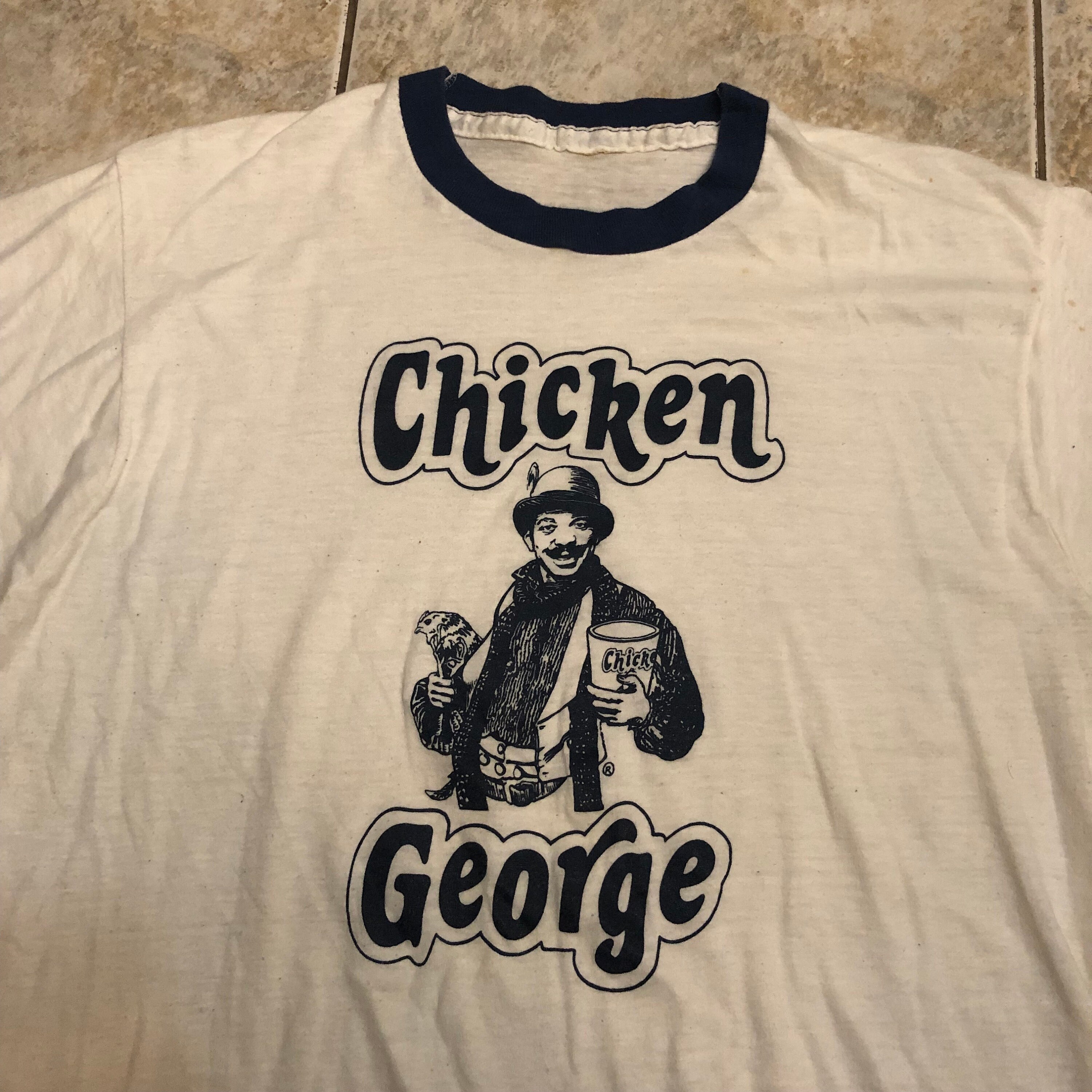 Vintage Chicken George Roots Movie Restaurant T Shirt Size Medium 1990s ...
