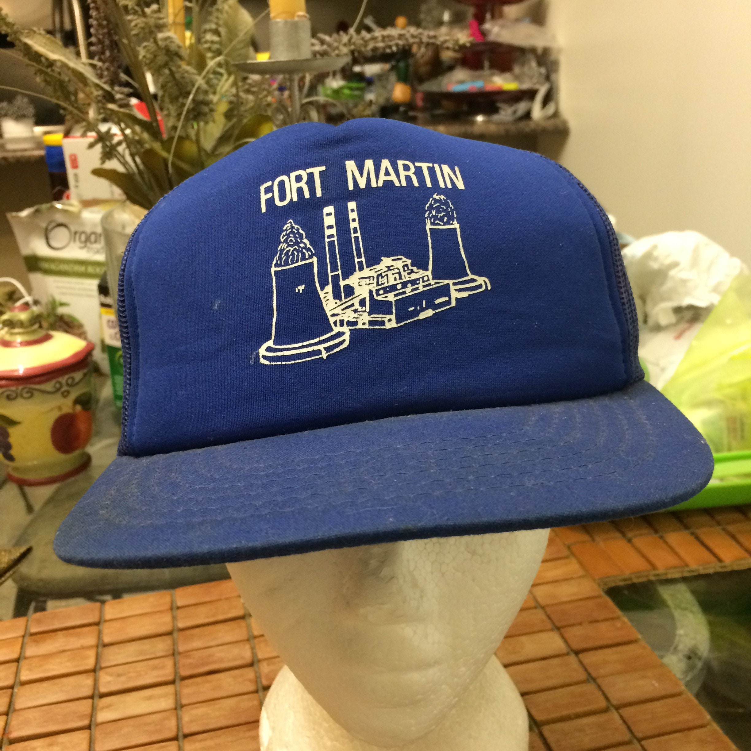 Vintage Fort Martin Trucker Snapback Hat 1990s Etsy