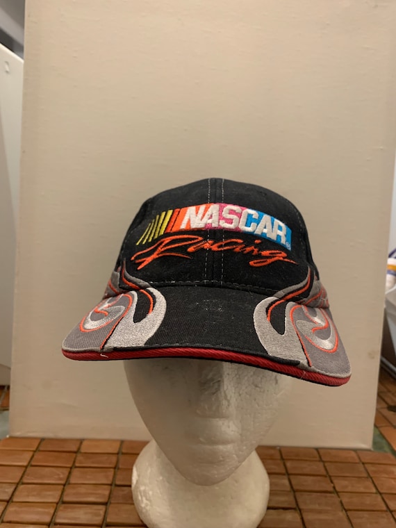 Vintage Nascar racing Trucker Snapback hat adjusta