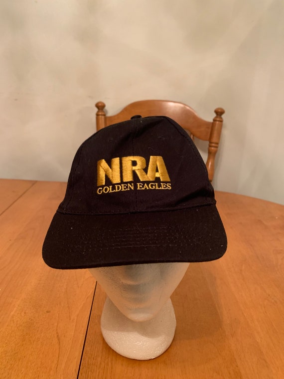 Vintage nra Trucker Snapback hat 1990s 80s R1 - image 1