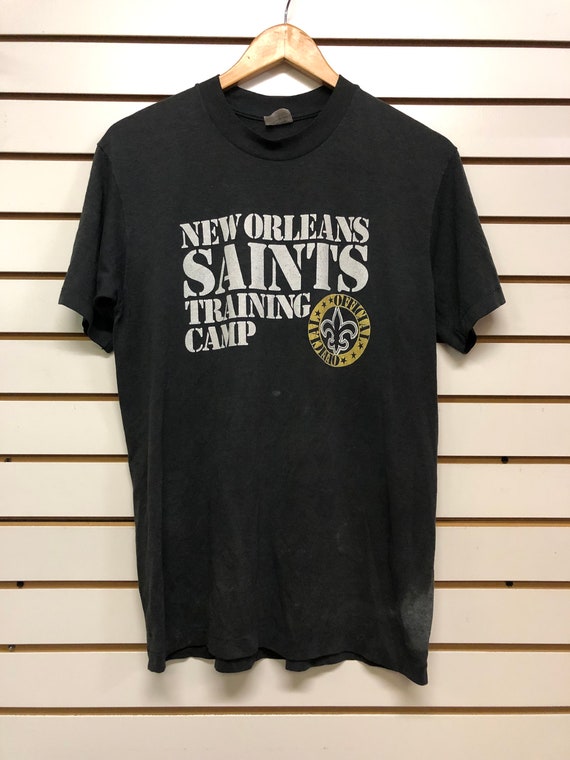 Vintage New Orleans saints t shirt size Large 1990