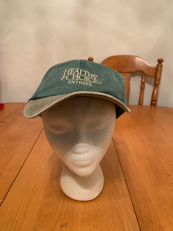 Vintage healthy choice Strap back hat 1990s 80s R1 - image 1