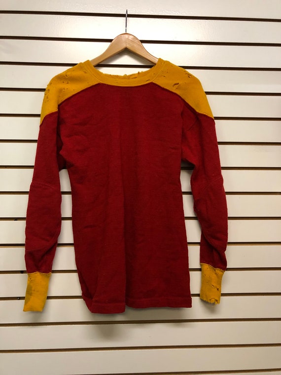 Vintage Wool Sweatshirt 1950s 60s size medium 1990