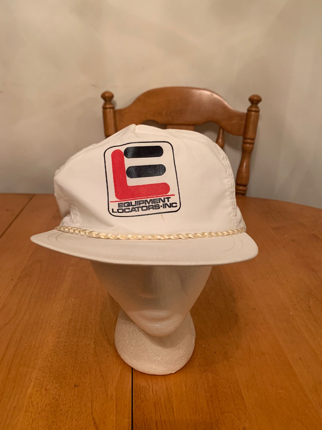 Casquette Trucker Vintage Scott - Snapback Années 90 - Noir, Ajustable, Logo électricien