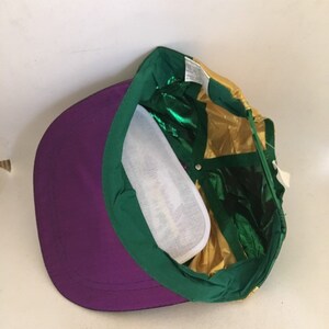 mardi gras snapback hat