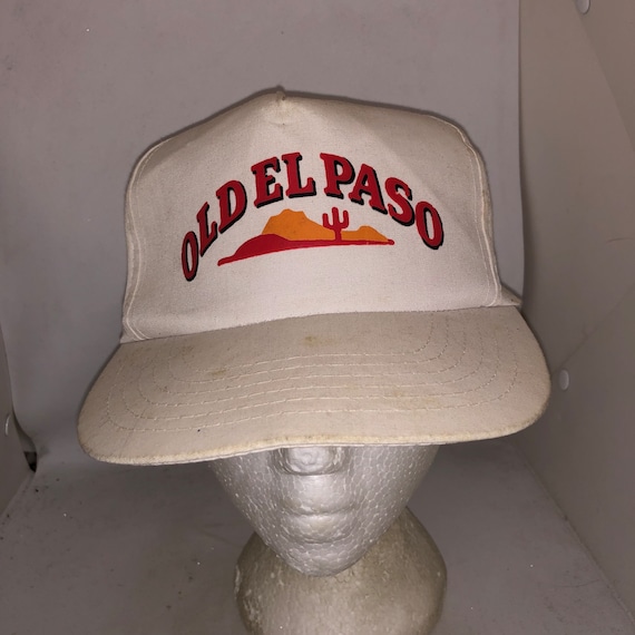 Vintage old el paso Trucker SnapBack hat adjustab… - image 1