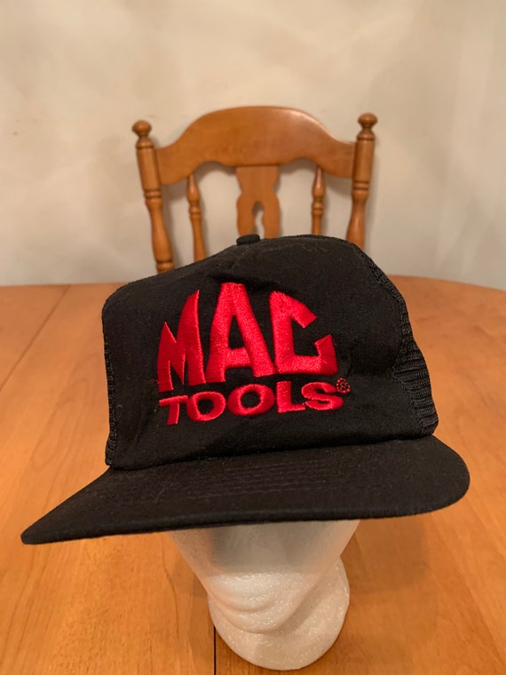 Vintage Mac tools Trucker Snapback hat 1990s 80s … - image 2