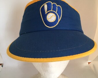 Brewers Visor Hat - Etsy