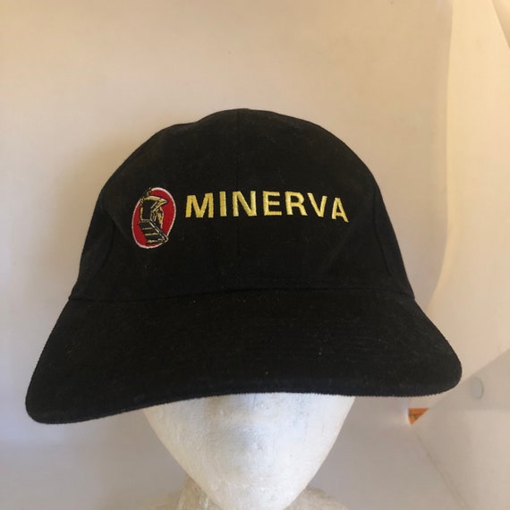 Vintage Minerva Trucker Strapback hat adjustable … - image 2