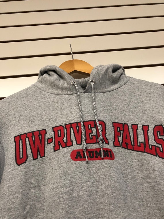 Vintage University Wisconsin UW River Falls hoodi… - image 3