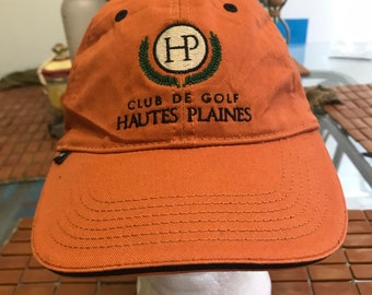 Vintage Hautes Plaines Trucker Snapback hat adjustable 1990s