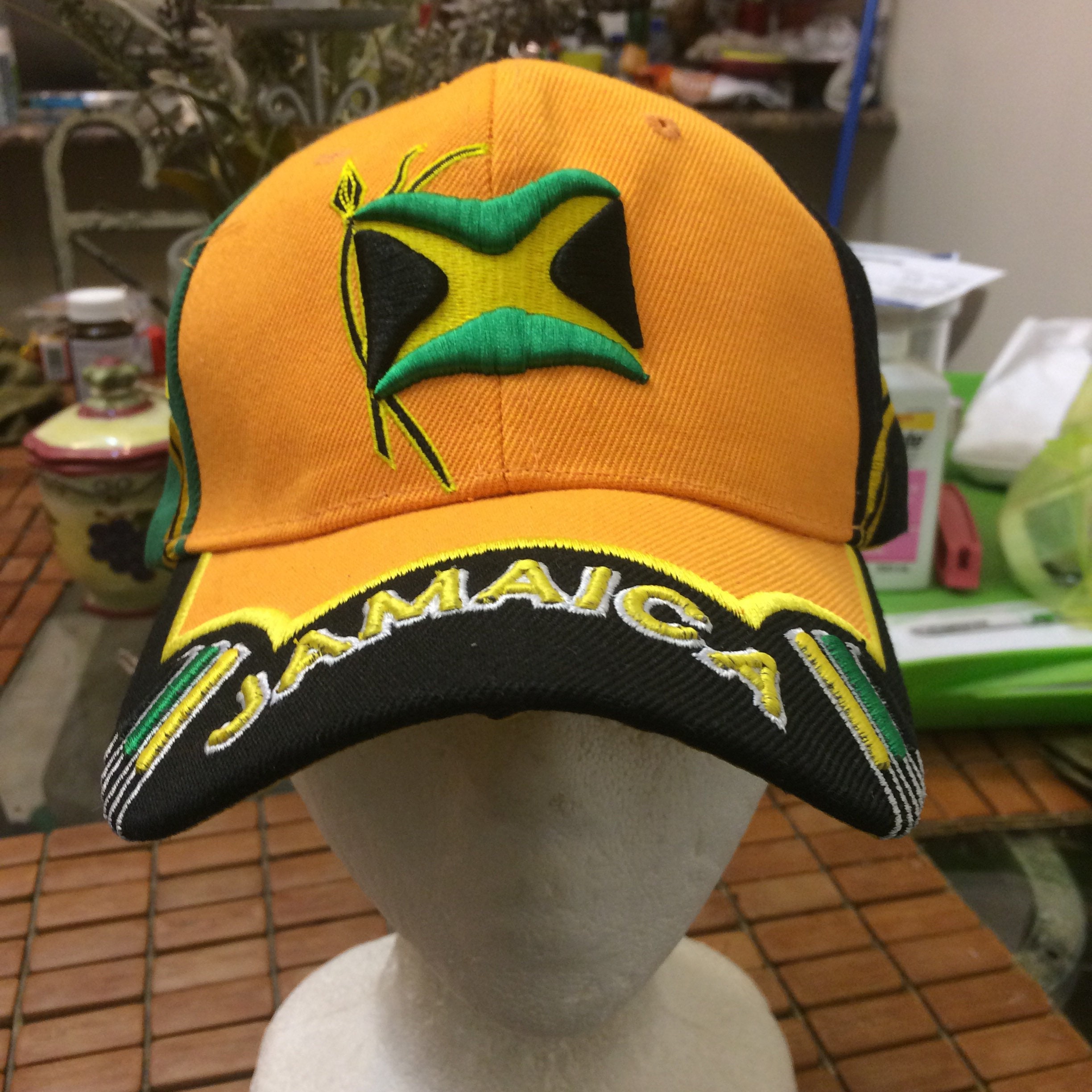 Vintage Jamaica Strapback Hat 1980s 90s - Etsy