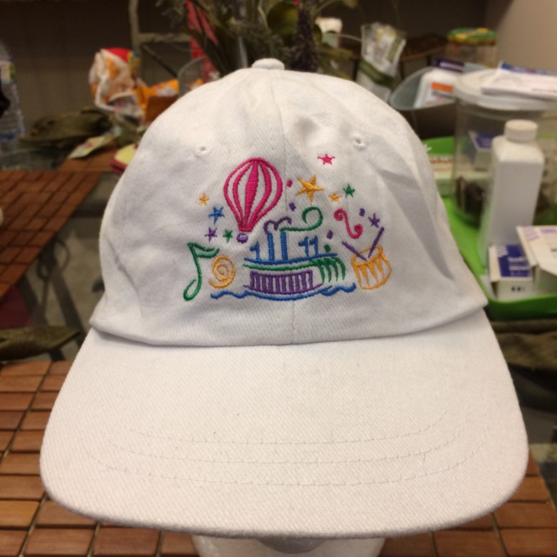 Vintage Kentucky derby festival Strapback hat 1980s 90s