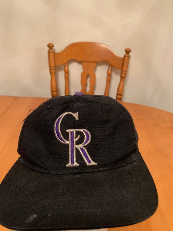 Vintage Colorado Rockies Trucker Snapback hat 1990