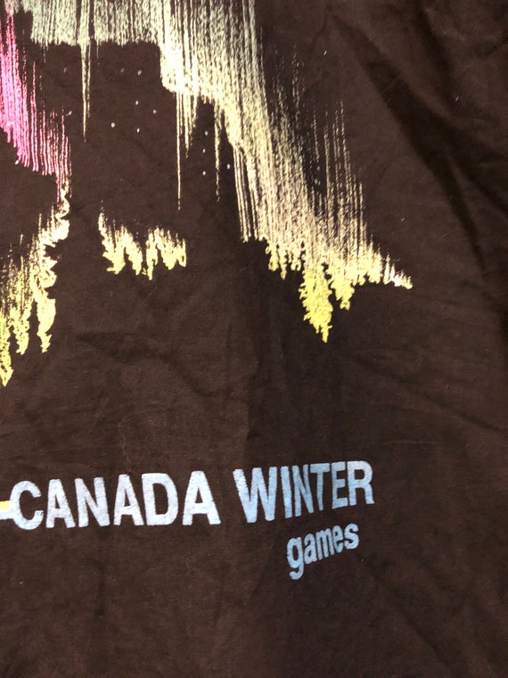 Vintage Canada winter games windbreaker size XL 1… - image 6