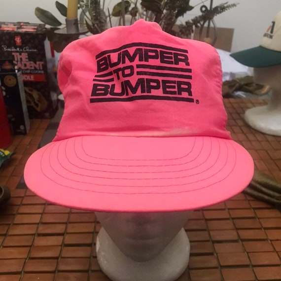 Vintage bumper to bumper Trucker SnapBack hat 198… - image 1