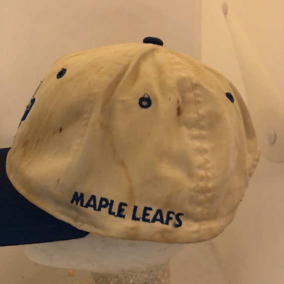 Vintage Toronto Maple Leafs starter Strapback hat… - image 4
