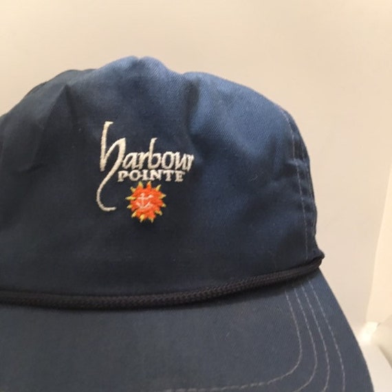 Vintage Harbour Pointe Trucker SnapBack hat 1990s 80s… Gem