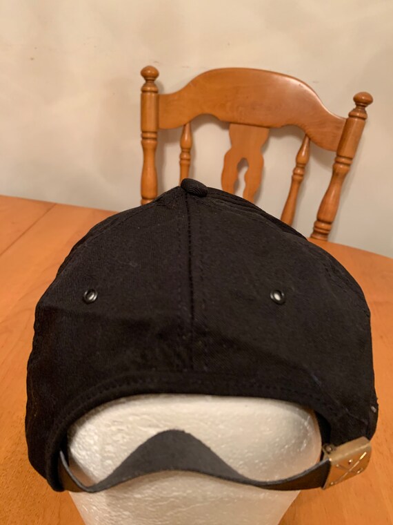 Casquette Vintage Blue Man Group – Noir Et Blanc, Snapback, Années 90 – Rare Et En Bon état
