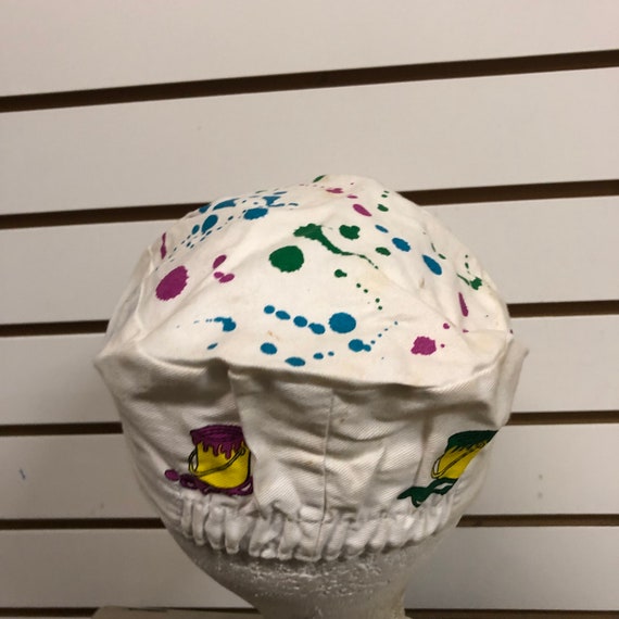 Vintage Barney Painter cap hat youth kids Adjusta… - image 5