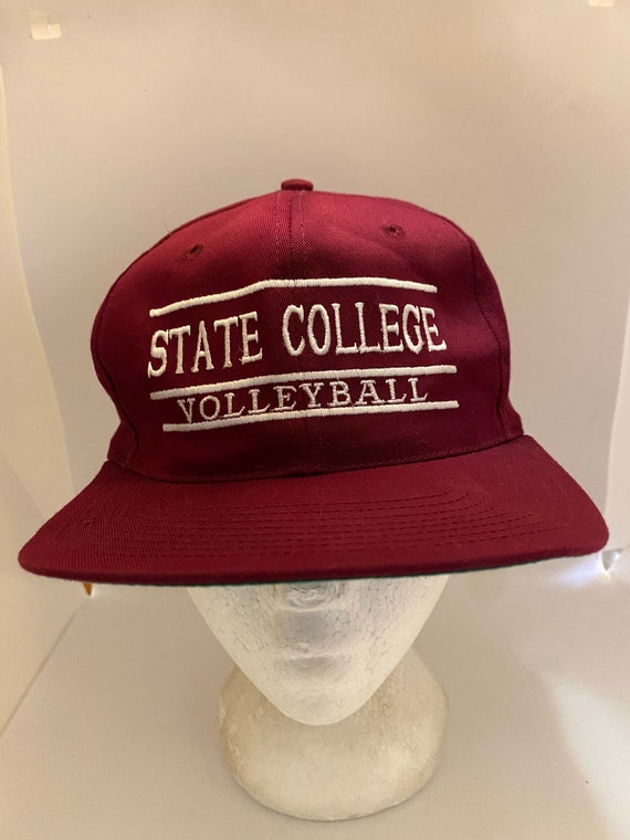 Vintage State college volleyball Trucker SnapBack… - image 1