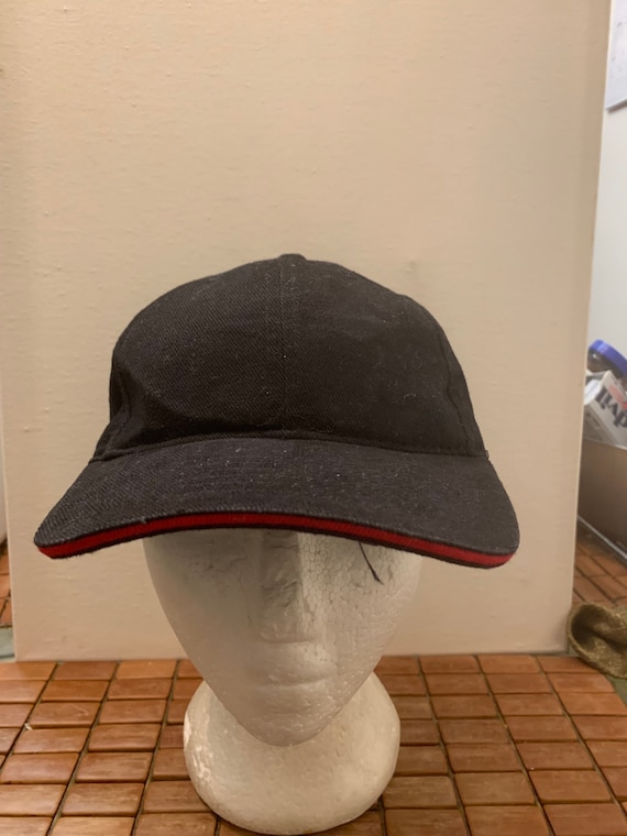 Vintage blank ajm Strapback hat adjustable 1990s 1