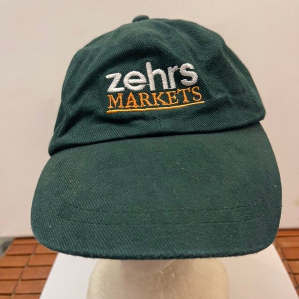Vintage Zehrs Markets Strapback Hut Verstellbar 1990er 80er Jahre F1