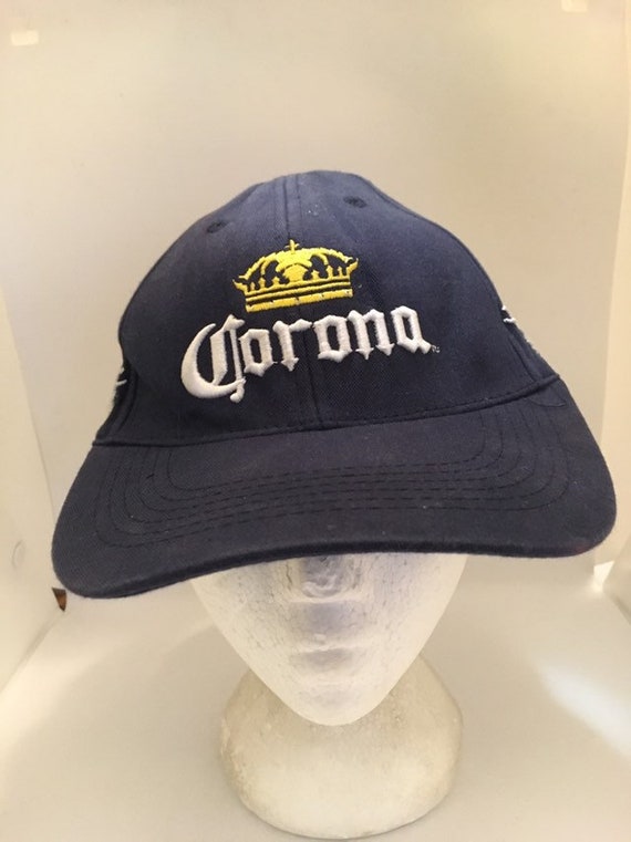 Vintage Corona Strapback hat 1990s 80s JA13