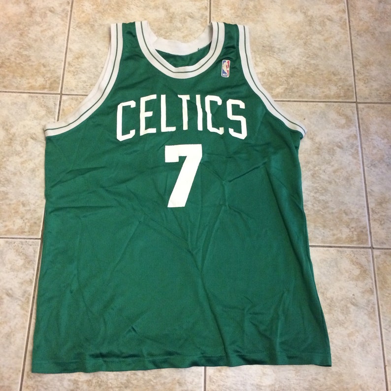 Vintage Boston Celtics Dee Brown basketball jersey size 44 | Etsy